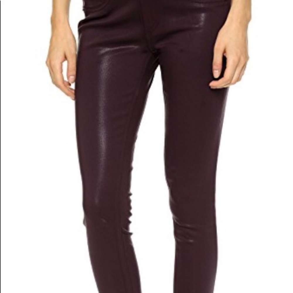 **MUST GO** rag & bone oxblood maroon jeggings
